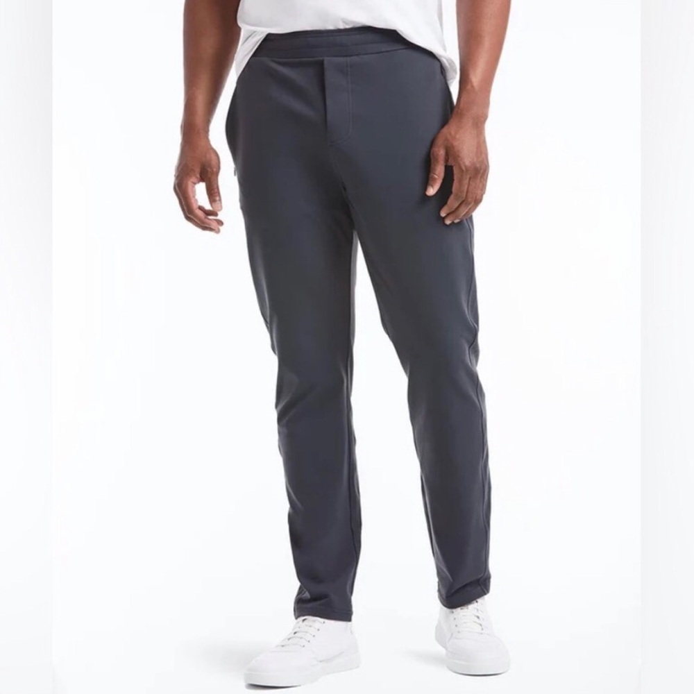 Public Rec Gray Athletic Tech Performance Pants Mens Size 34X34 Athleisure